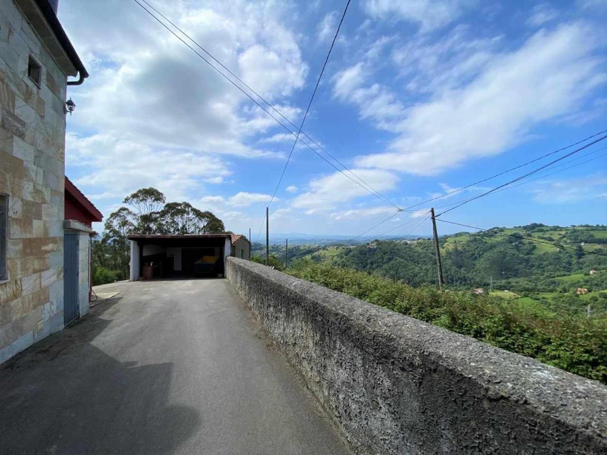 Апартаменты Casa Noval Zona Rural En El Centro De Asturias Бименес Экстерьер фото